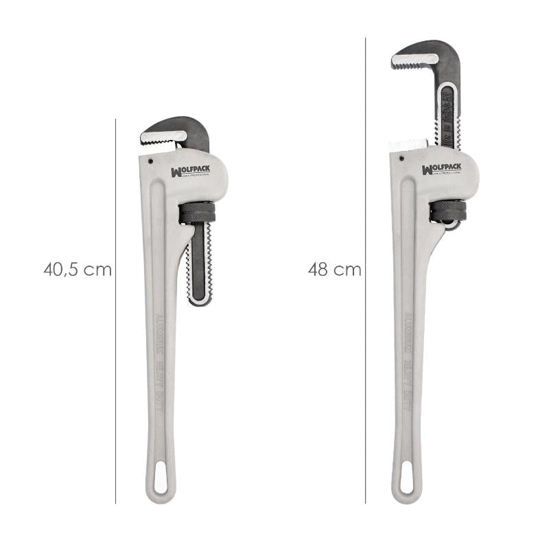Llave Stillson Heavy Duty Aluminio 18 Llave Para Tubos, Llave Plomeria, Llave Para Tuberias, Llave Grifa._1