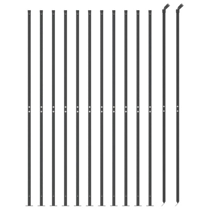 Cerca De Alambre Con Brida Gris Antracita 1,8x25 M / Vetonek_0