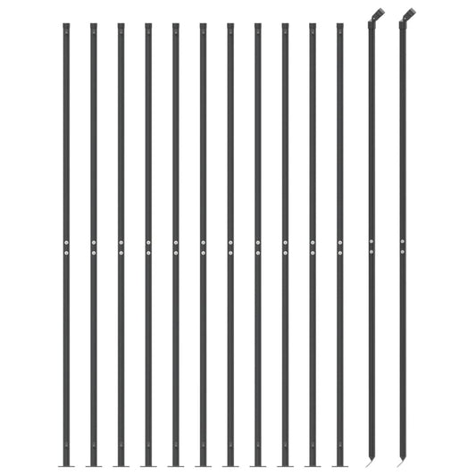 Cerca De Alambre Con Brida Gris Antracita 1,8x25 M / Vetonek_0