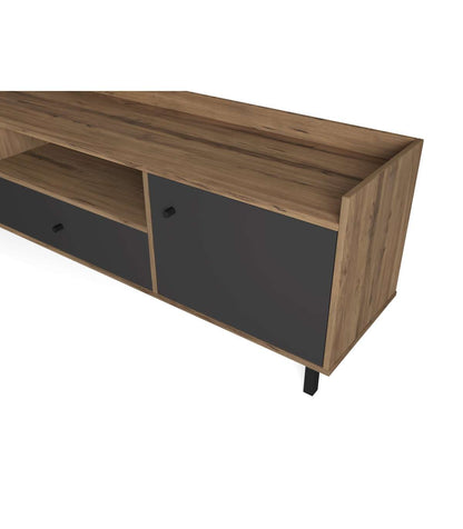 Mueble Televisión Marta 2 Puertas 1 Cajón Acabado Pizarra/sabi, 180.5cm(ancho) 53.3cm(al_3