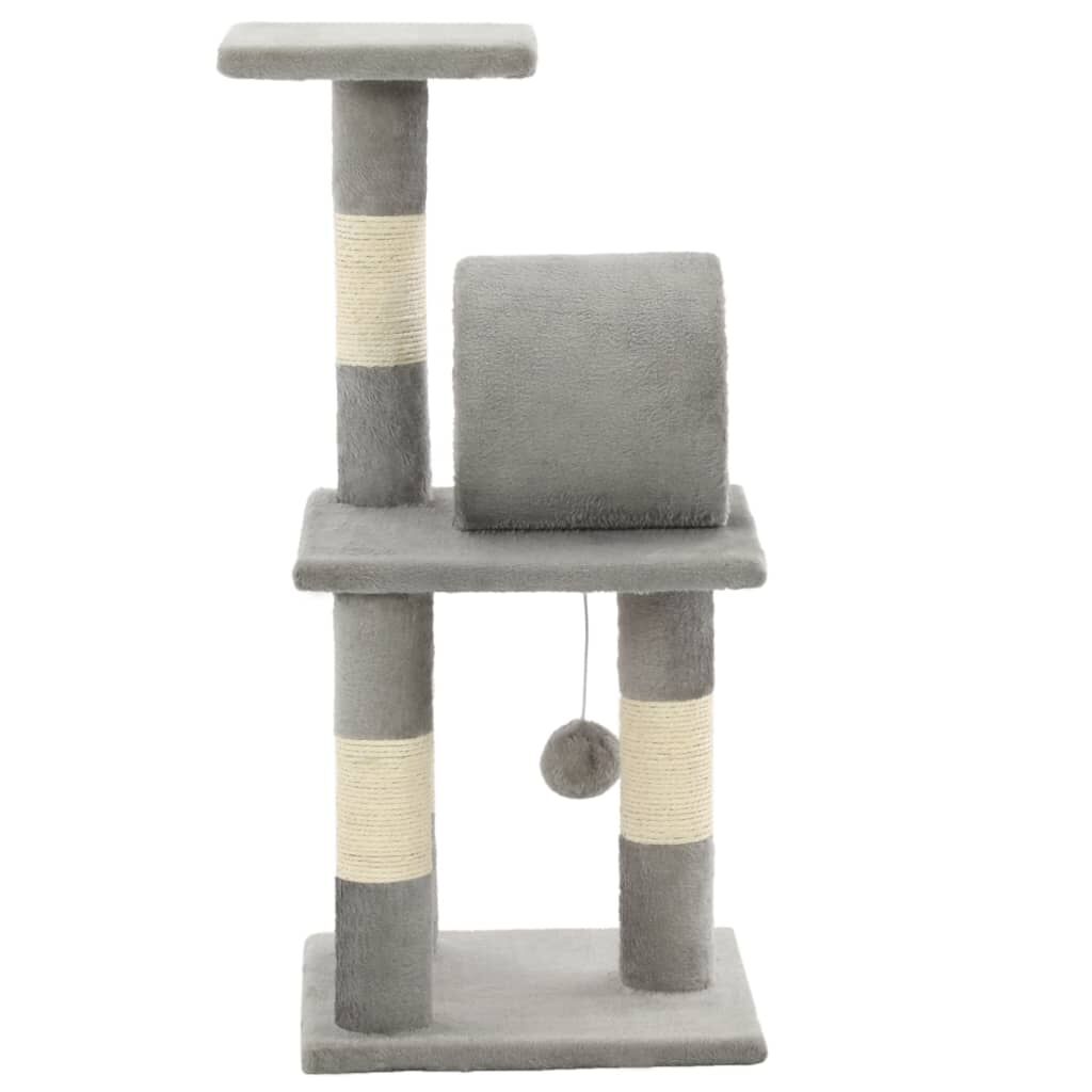Vidaxl Rascador Para Gatos Con Poste De Sisal 65 Cm Gris_3