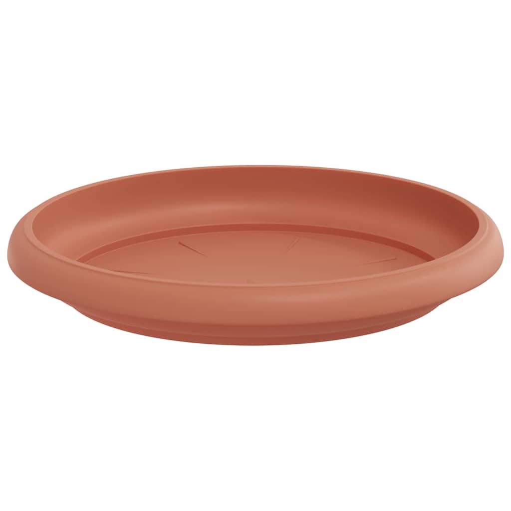 Bandeja Redonda Para Flores 6 Uds. Rojo Ladrillo Ø 14 X 2 Cm_4