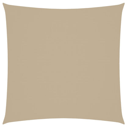 Vidaxl Toldo De Vela Cuadrado Tela Oxford Beige 4x4 M_0