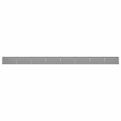 Jardinera Gris Claro 770 X 50 X 45 Cm Acero Galvanizado_3