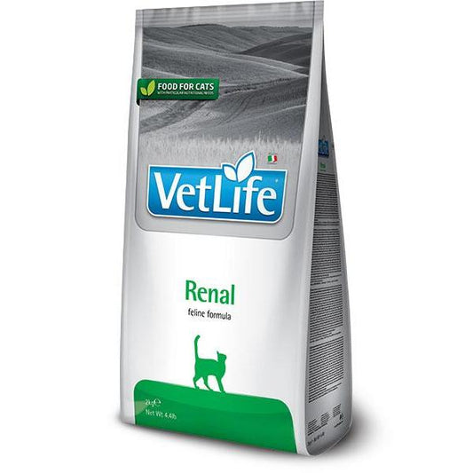 Vet Life Fórmula felina Renal Pienso veterinario Farmina 2 kg