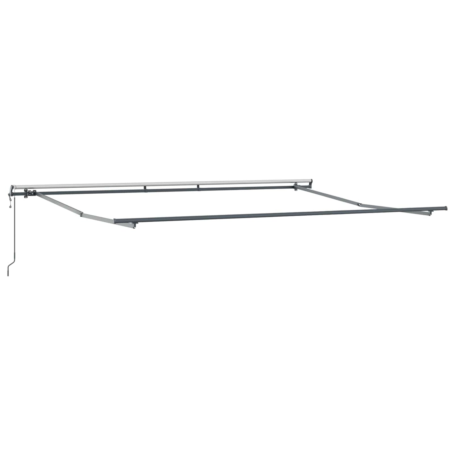 Toldo Retráctil Multicolor 450 X 300 Cm Tela Y Aluminio_4