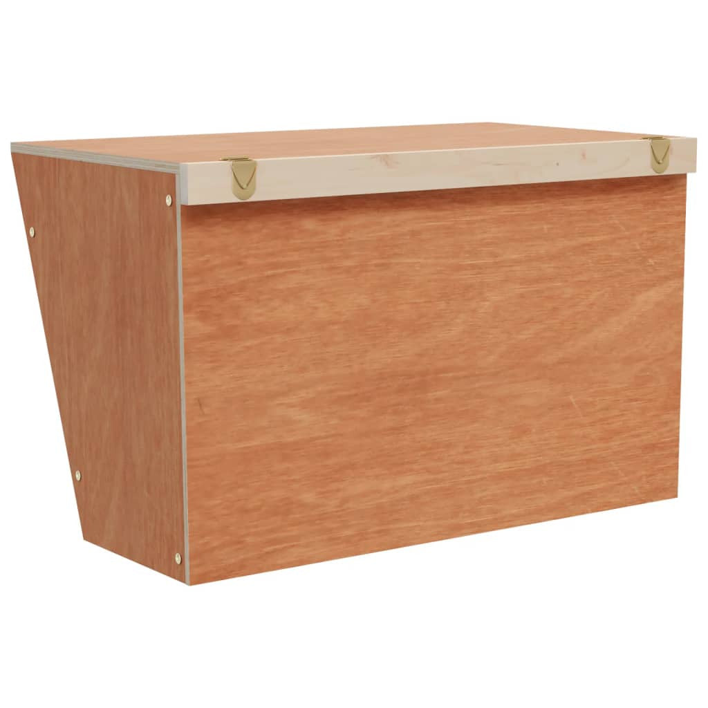 Vidaxl Comedero De Heno Para Conejos Madera Maciza Abeto 37x18,5x23 Cm_4