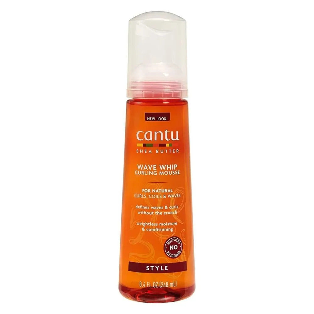 Mousse Para Rizos Wave Whip For Natural Hair Cantu 248ml_0