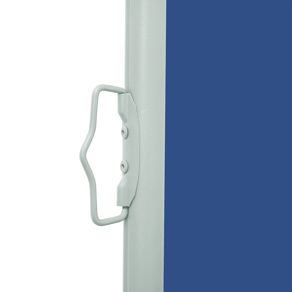 Vidaxl Toldo Lateral Retráctil De Jardín Azul 100x300 Cm_3