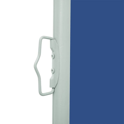 Vidaxl Toldo Lateral Retráctil De Jardín Azul 100x300 Cm_3