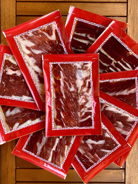 Jamón Ibérico De Bellota Cortado A Cuchillo | 10-pack_0