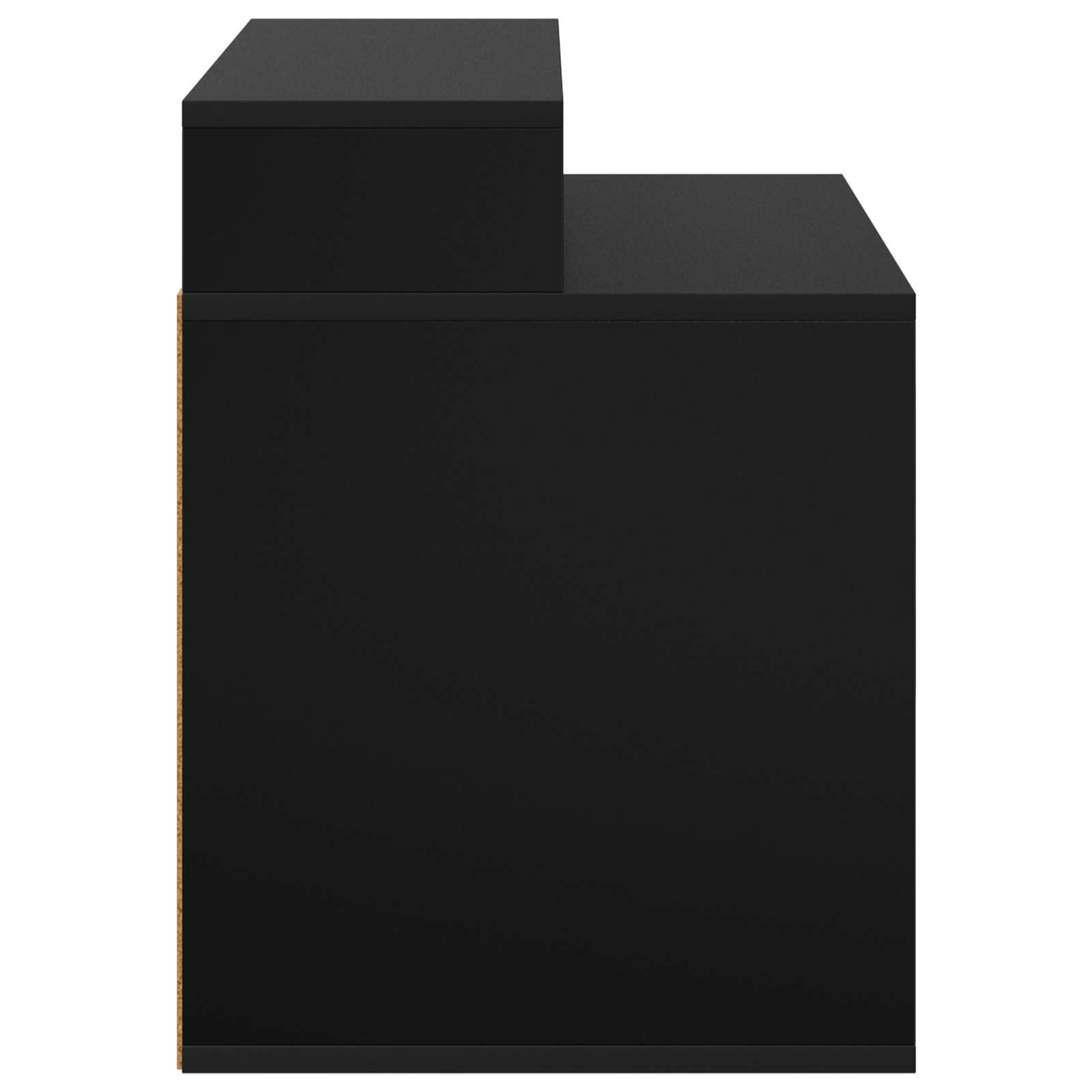 Casa Para Gatos Negro 42,5 X 40 X 53,5 Cm Madera De Ingeniería_5