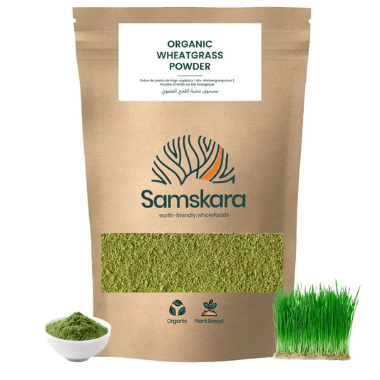 Hierba De Trigo En Polvo Bio - 500g | Superalimento Ecológico Vegano Para Batidos, Smoothies Y Zumos_0