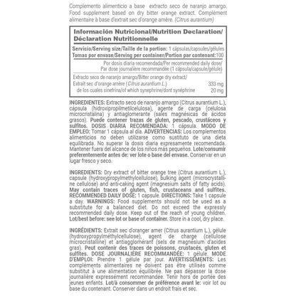 Sinefrina 20mg - 100 Cápsulas Vegetales - Ayuda A Perder Peso - Masmusculo_5