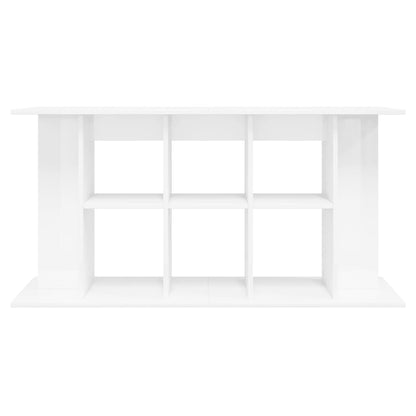 Vidaxl Soporte De Acuario Madera Ingeniería Blanco Brillo 120x40x60 Cm_3