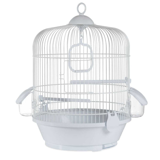 Jaula Voltrega 716 Blanca - 40 X 31,5 Cm - 40 X 31,5 Cm_0
