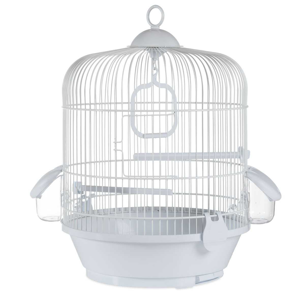 Jaula Voltrega 716 Blanca - 40 X 31,5 Cm - 40 X 31,5 Cm_0