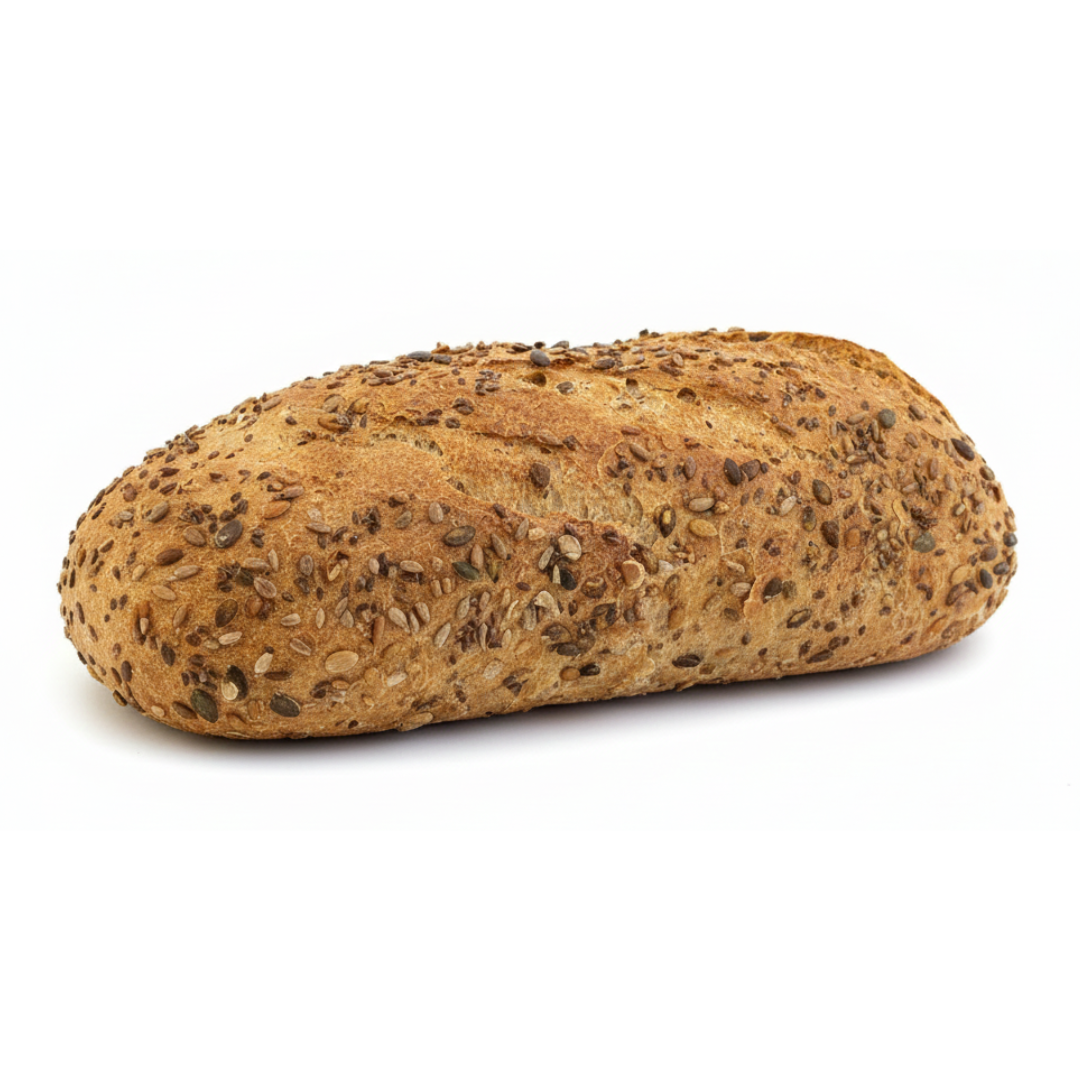Barra de pan grande ecológico de espelta con semillas 1000 g_0