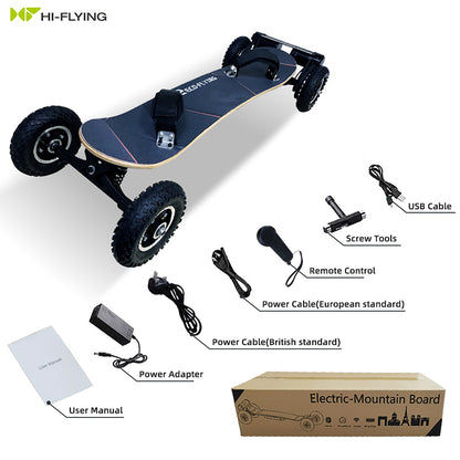 Skate Eléctrico Hi-flying H2c-01 1650wx2-36v-10ah (360wh) - Rueda 9_4