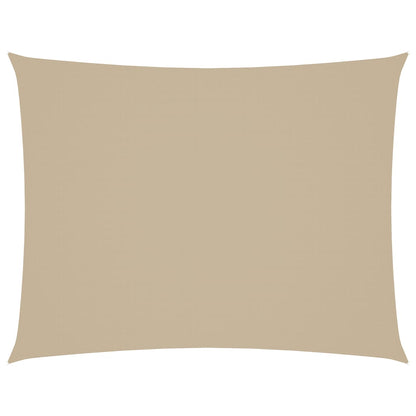 Toldo De Vela Rectangular Tela Oxford Beige 6x8 M_0