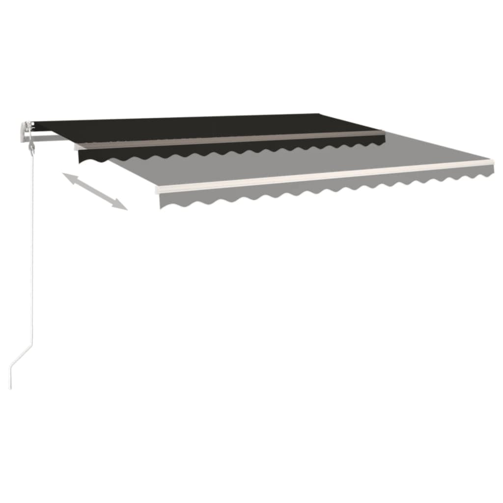 Toldo Retráctil Automático Gris Antracita 450x350 Cm_2