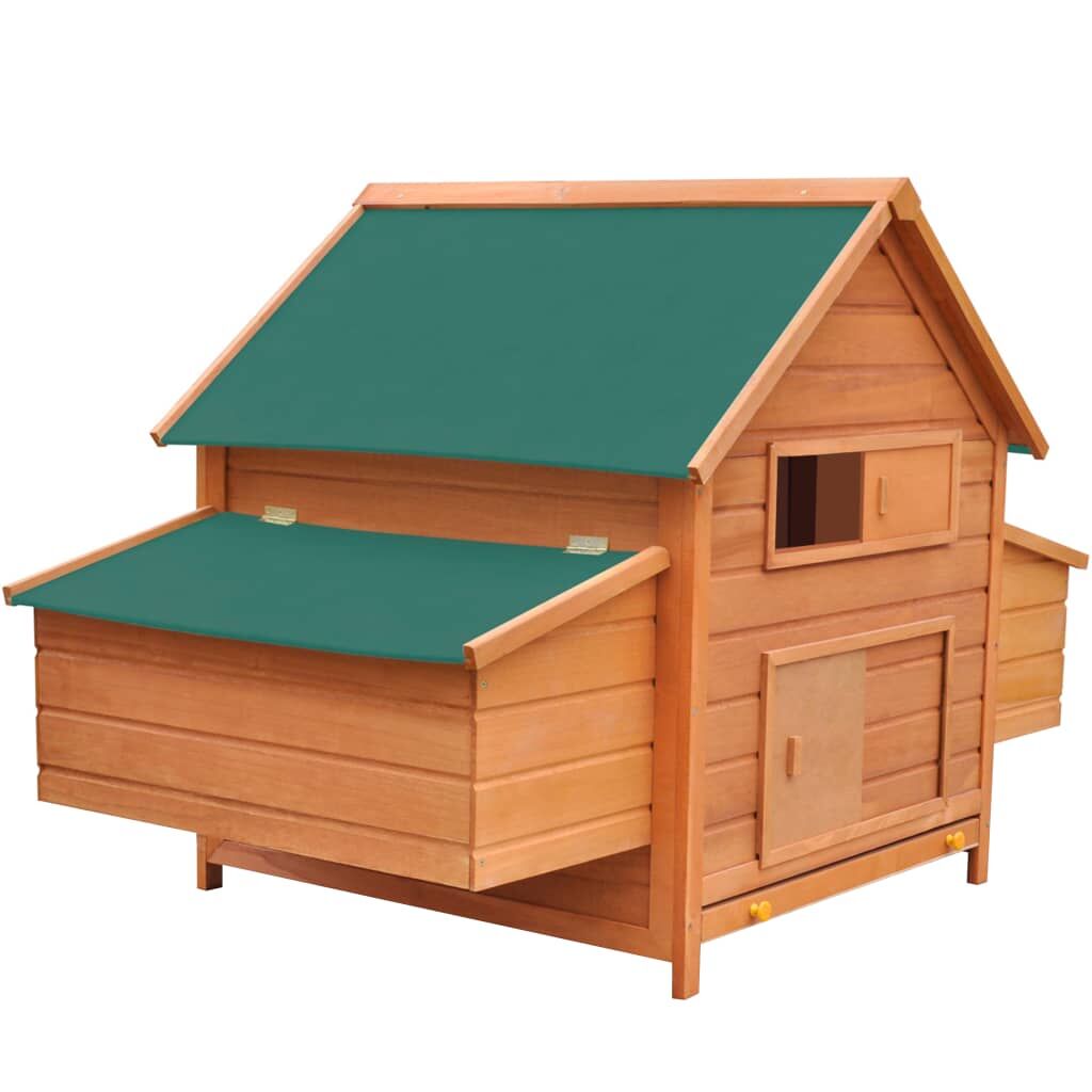 Vidaxl Gallinero De Madera 157x97x110 Cm_0