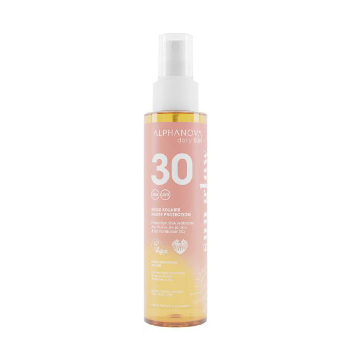 Aceite solar daily sun sun spf30 Alphanova 125ml