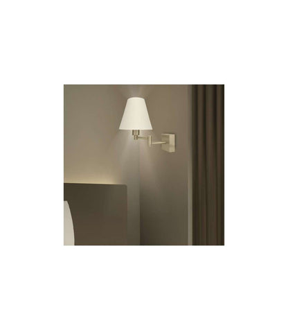 Aplique De Pared Modelo Uriel Acabado Cuero 27cm(alto) 14cm(ancho) 23cm (fondo)_0