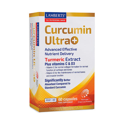 Curcumin Ultra + Lamberts 60 cápsulas