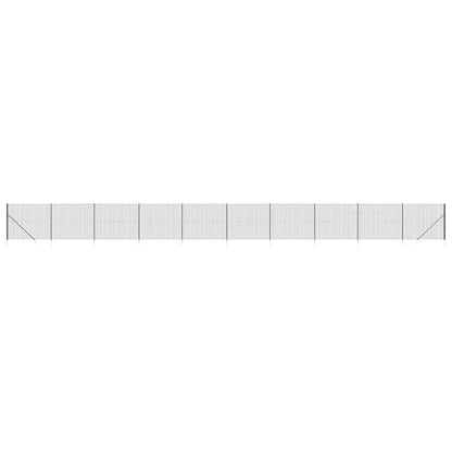 Cerca De Alambre Con Pinchos De Anclaje Gris Antracita 2,2x25 M / Vetonek_3