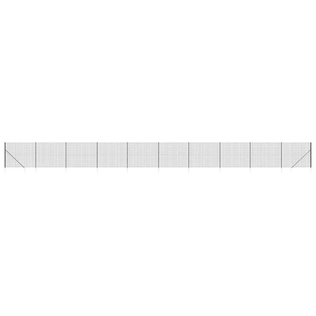 Cerca De Alambre Con Pinchos De Anclaje Gris Antracita 1,4x25 M / Vetonek_4