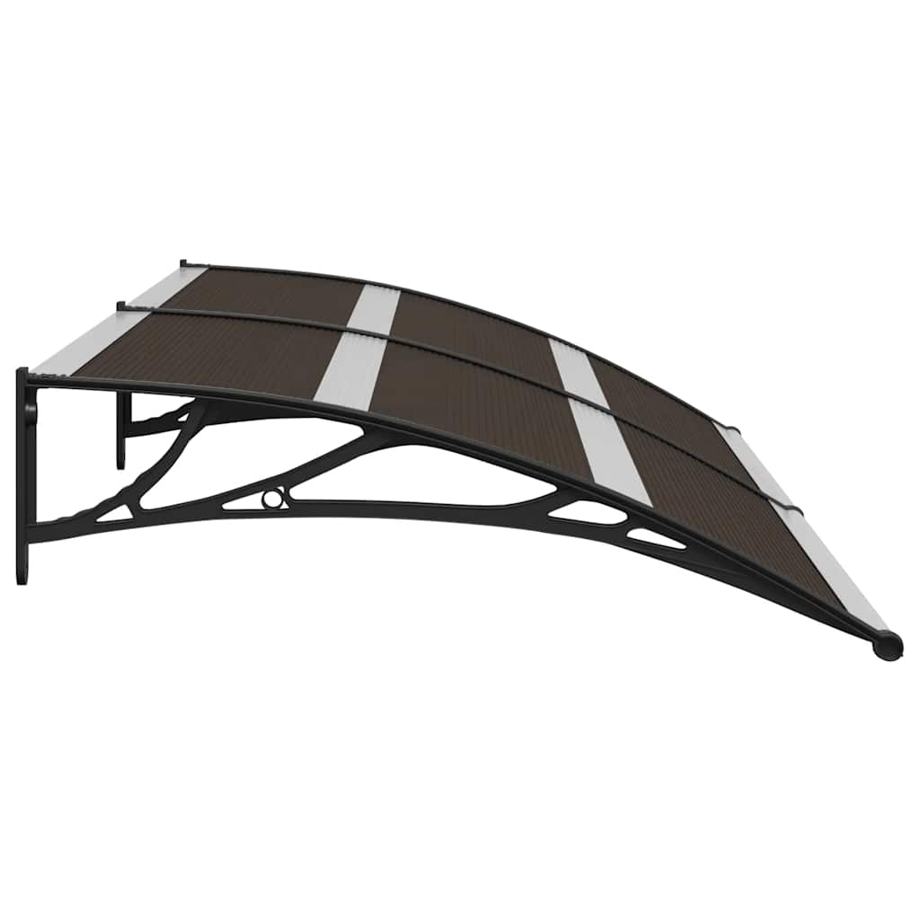 Marquesina De Puerta Pc Negro 200x75 Cm_4