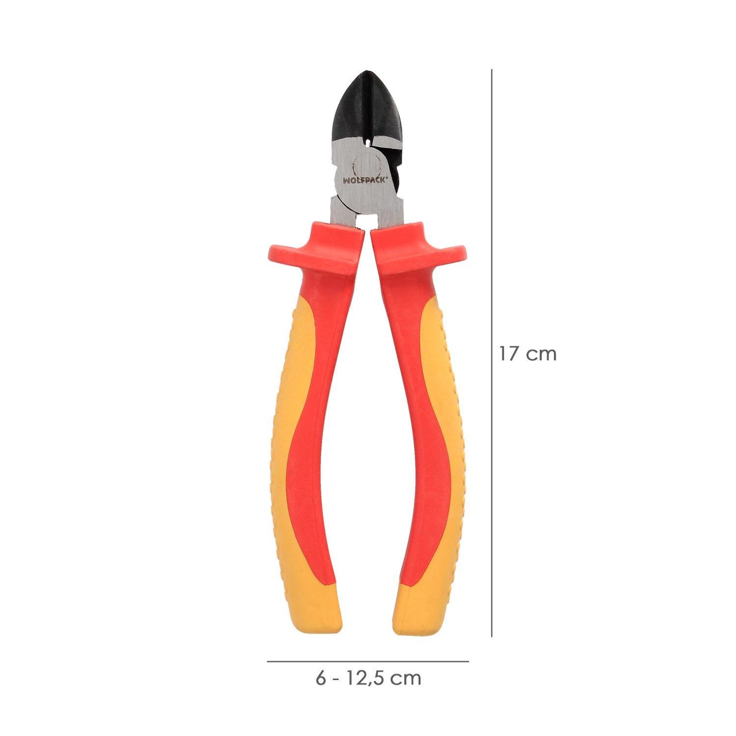 Alicates Corte Diagonal 150 Mm. Mangos Aislados Acero Cromo Vanadio Pelacables, Corta Cables, Pelador Cables