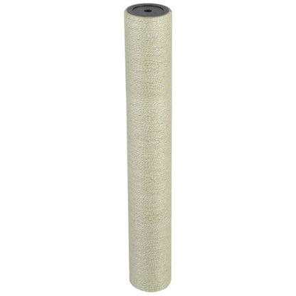 Vidaxl Poste Rascador Para Gatos 8x55 Cm 10 Mm Beige_0