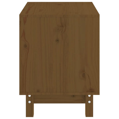 Cama Para Perros Madera Maciza Pino Marrón Miel 50x40x52 Cm / Vetonek_5