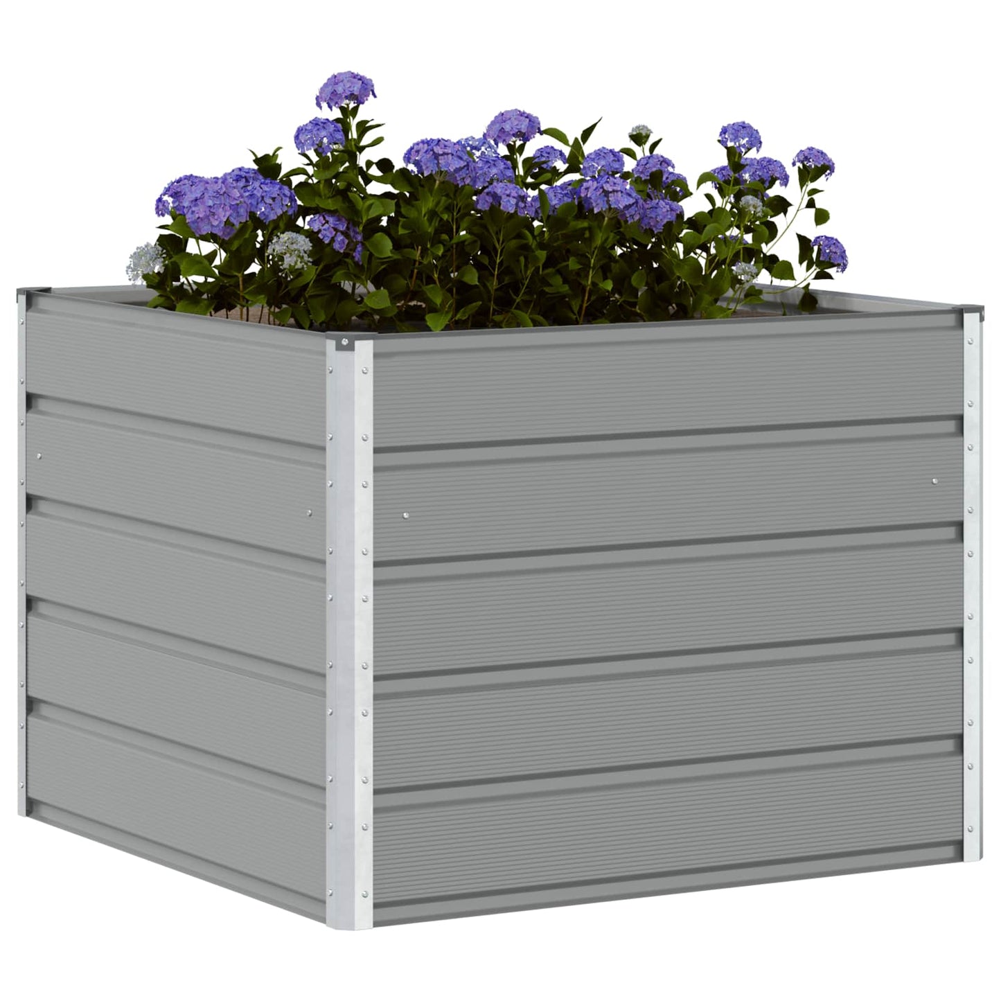 Jardinera Gris Claro 100 X 100 X 75 Cm Acero_2