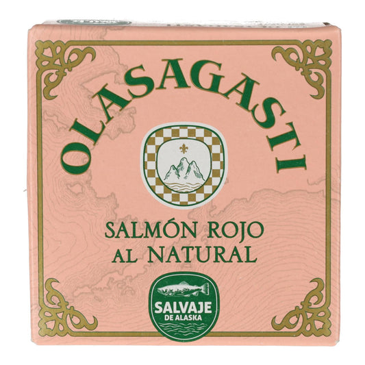 Salmon Rojo Salvaje De Alaska Al Natural Olasagasti 120G