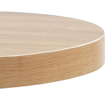Mesa De Bistró Mdf Marrón Claro 60 Cm_2
