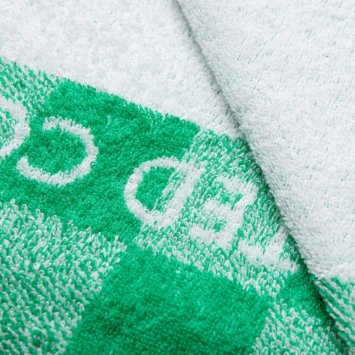 Toalla De Playa De Niño 70x140cm 450gsm 100% Algodón Verde Cuadros Kids_4