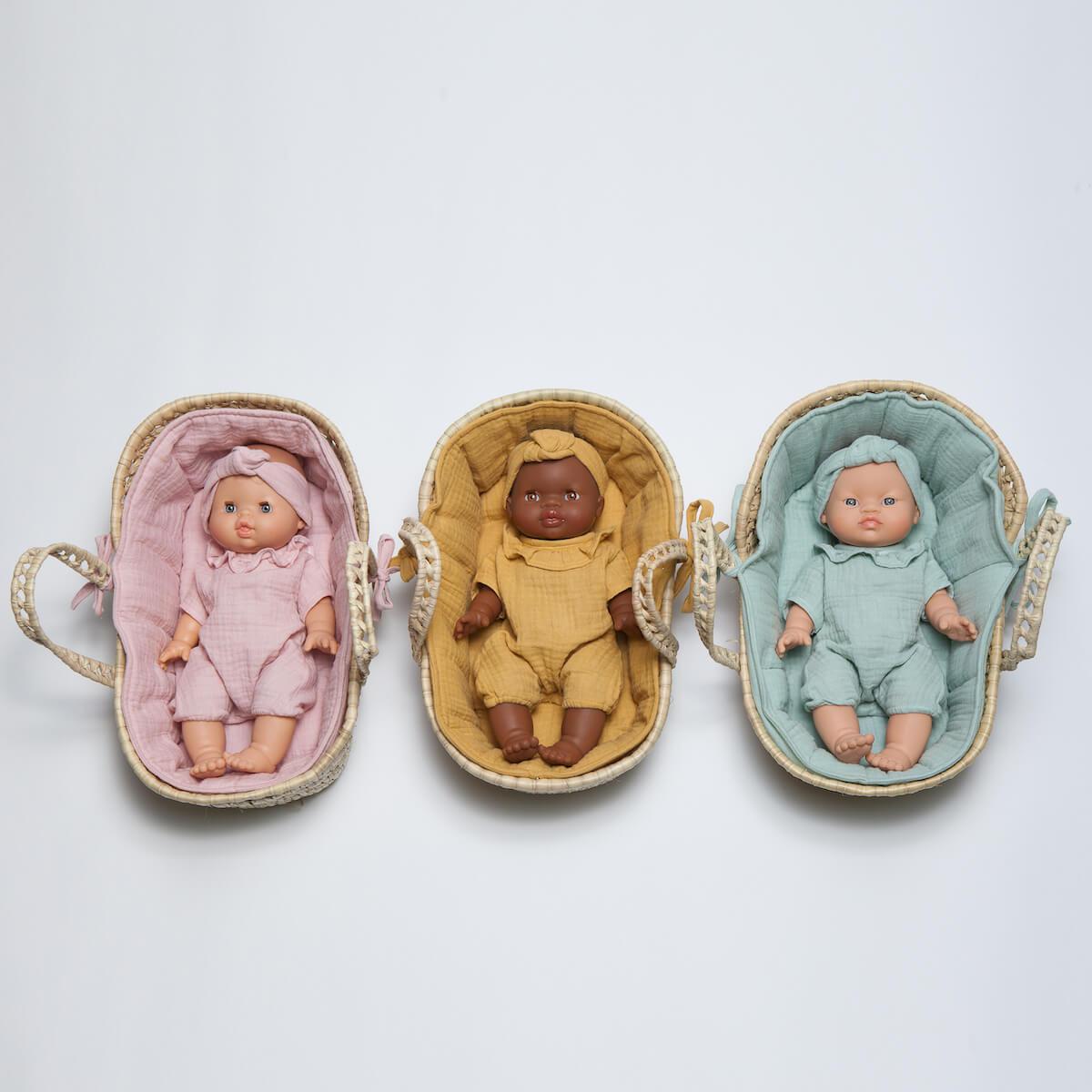 Capazo Mimbre Muñeca Bobble Rosa_3