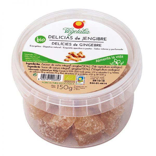 Delicias de Jengibre Vegetalia 150 g
