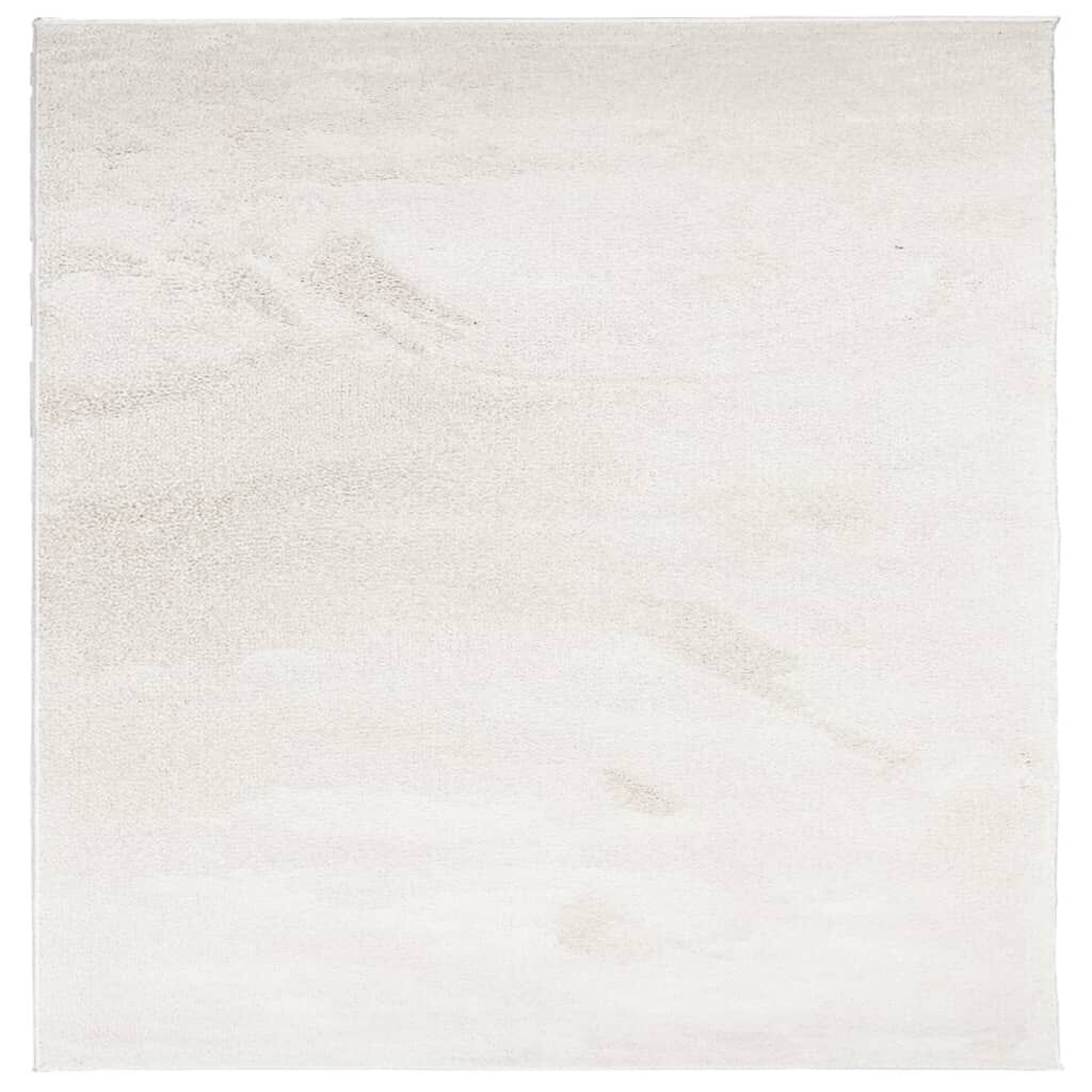 Vidaxl Alfombra De Pelo Corto Oviedo Beige 160x160 Cm_0