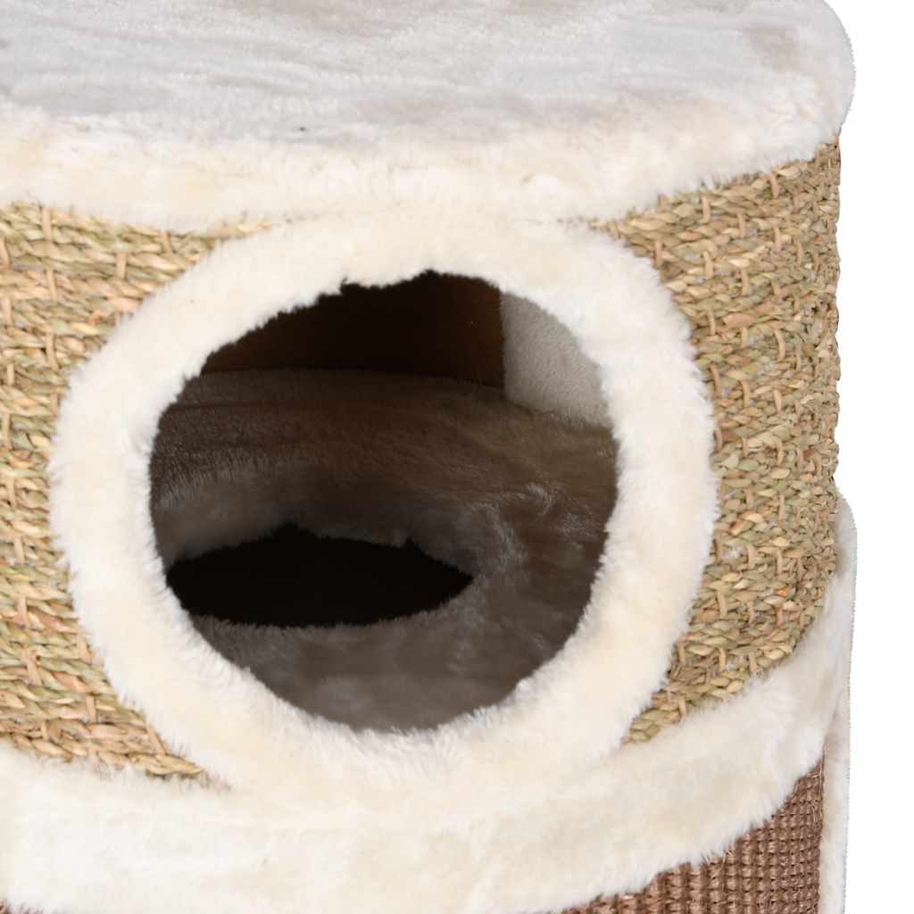 Barril Rascador Para Gatos Hierba Marina 60 Cm_4