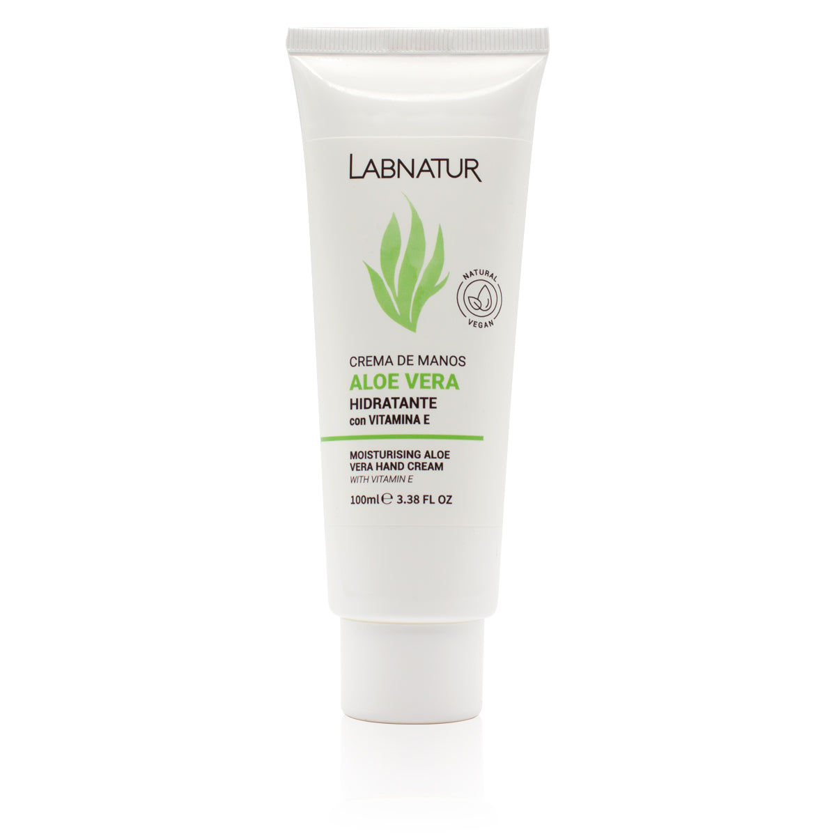 Crema de Manos Aloe Vera Labnatur 100 ml | Hidratación y Reparación | Argán, Karité y Urea_0