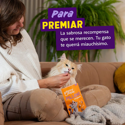 Bocaditos de Pollo Premios Naturales para Gatos Edgard Cooper 60 g