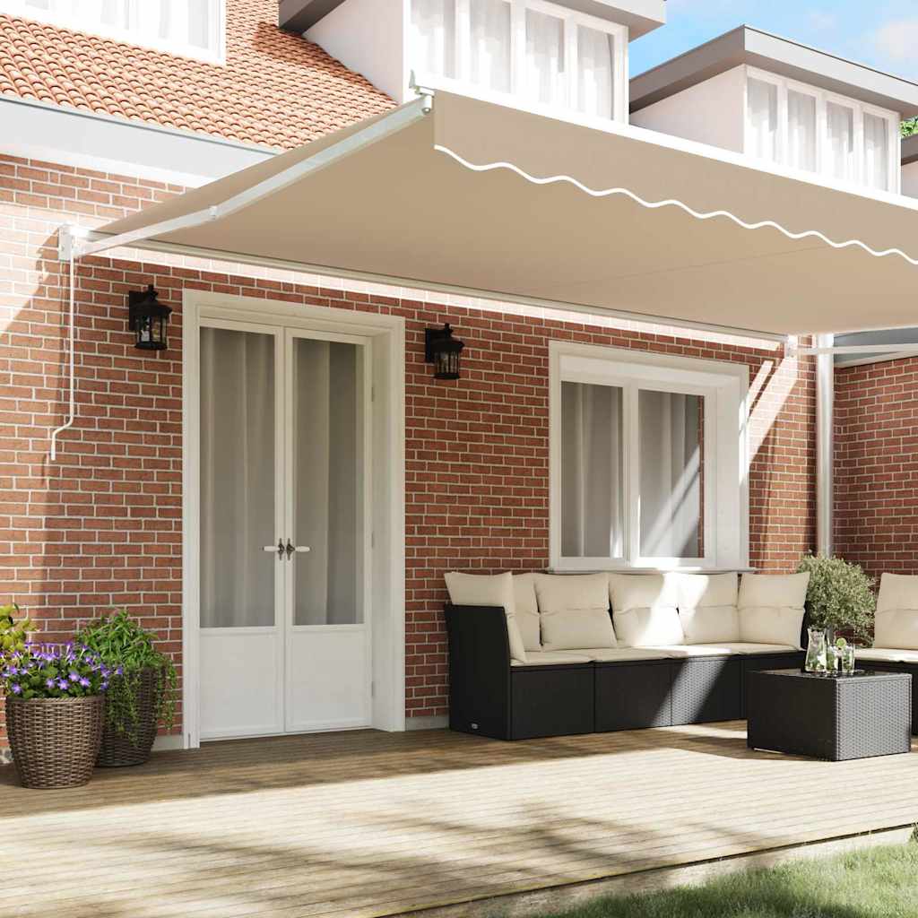 Toldo Retráctil Beige 500 X 300 X 165 Cm_2
