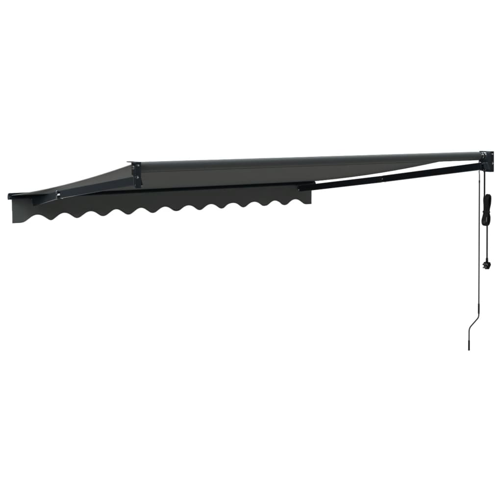 Toldo Retráctil Automático Gris Antracita 3x2,5 M_4