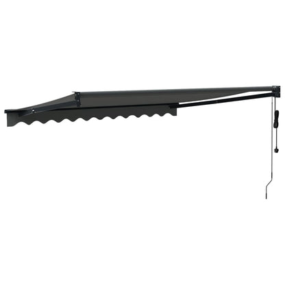 Toldo Retráctil Automático Gris Antracita 3x2,5 M_4
