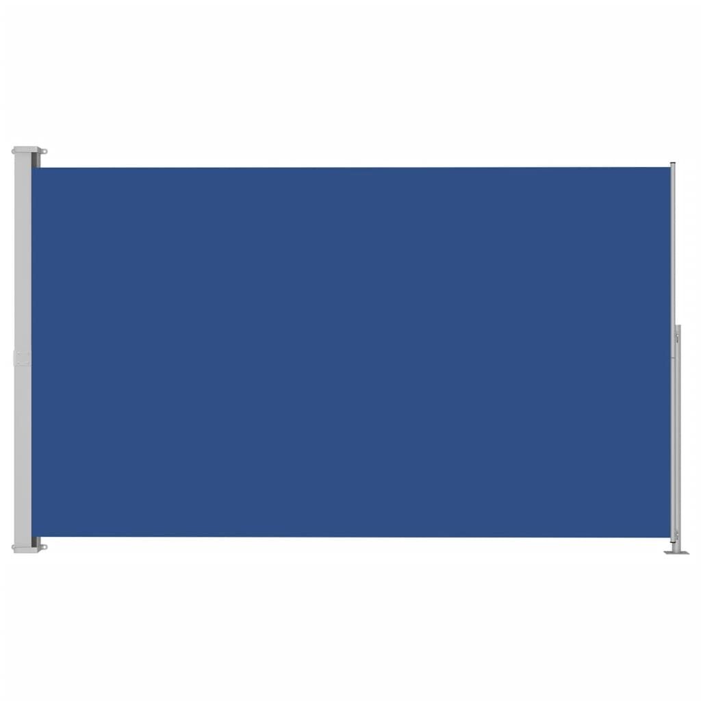 Vidaxl Toldo Lateral Retráctil Para Patio Azul 220x300 Cm_0