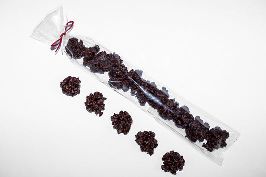 ROCAS BIO DE CHOCOLATE NEGRO CON ALMENDRA, AVELLANA Y JENGIBRE_0